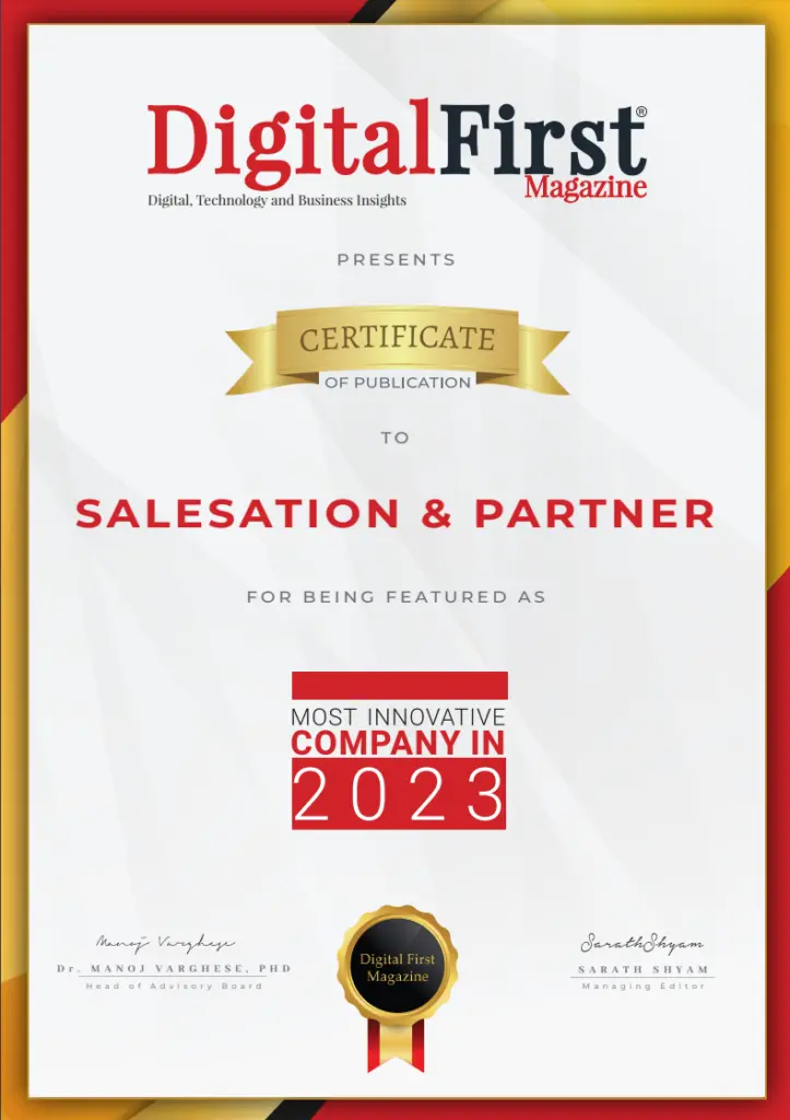 Award Digital first